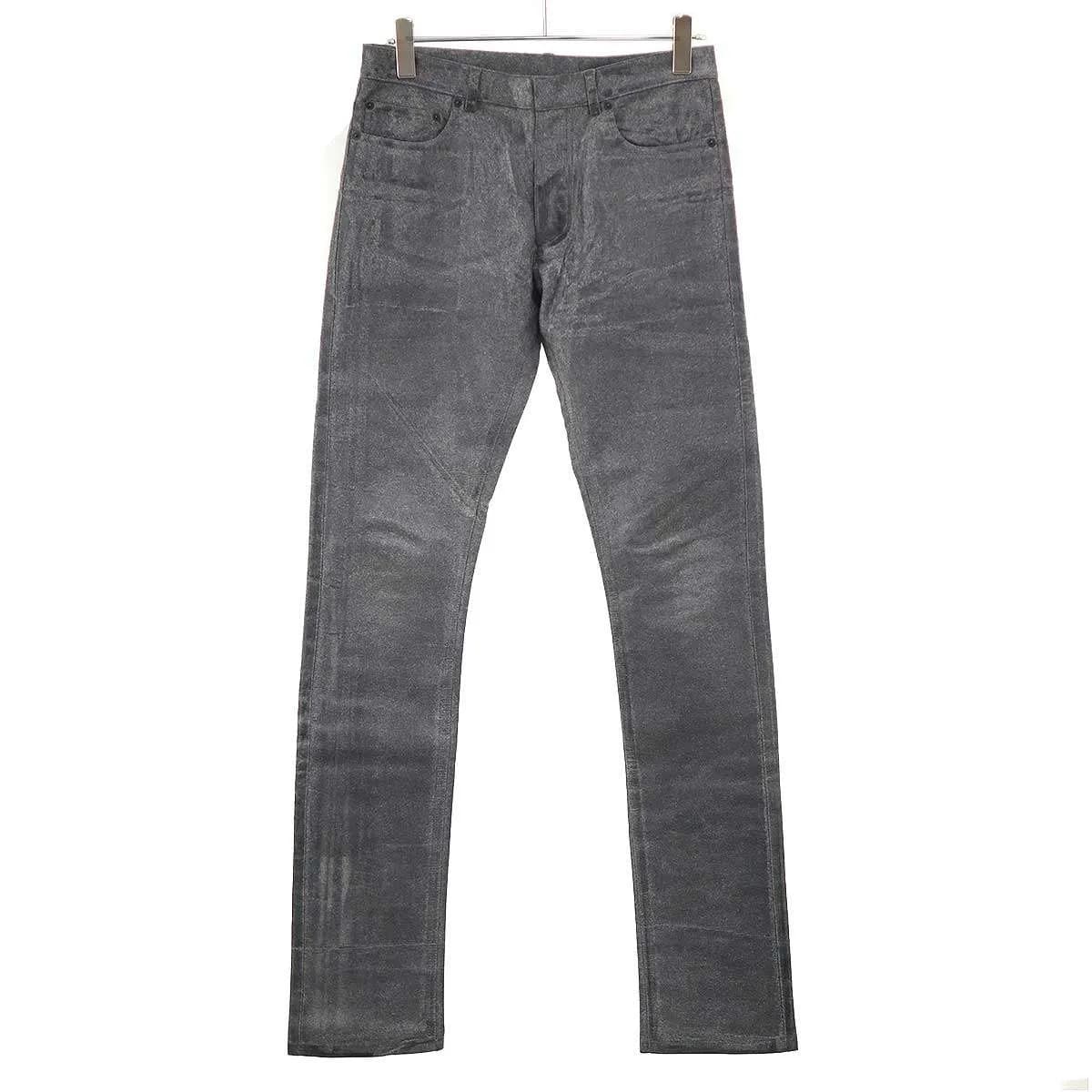 Dior HOMME ディオールオム 2003AW ウールカシミヤ ラスターコーティングパンツ 3HH1018209