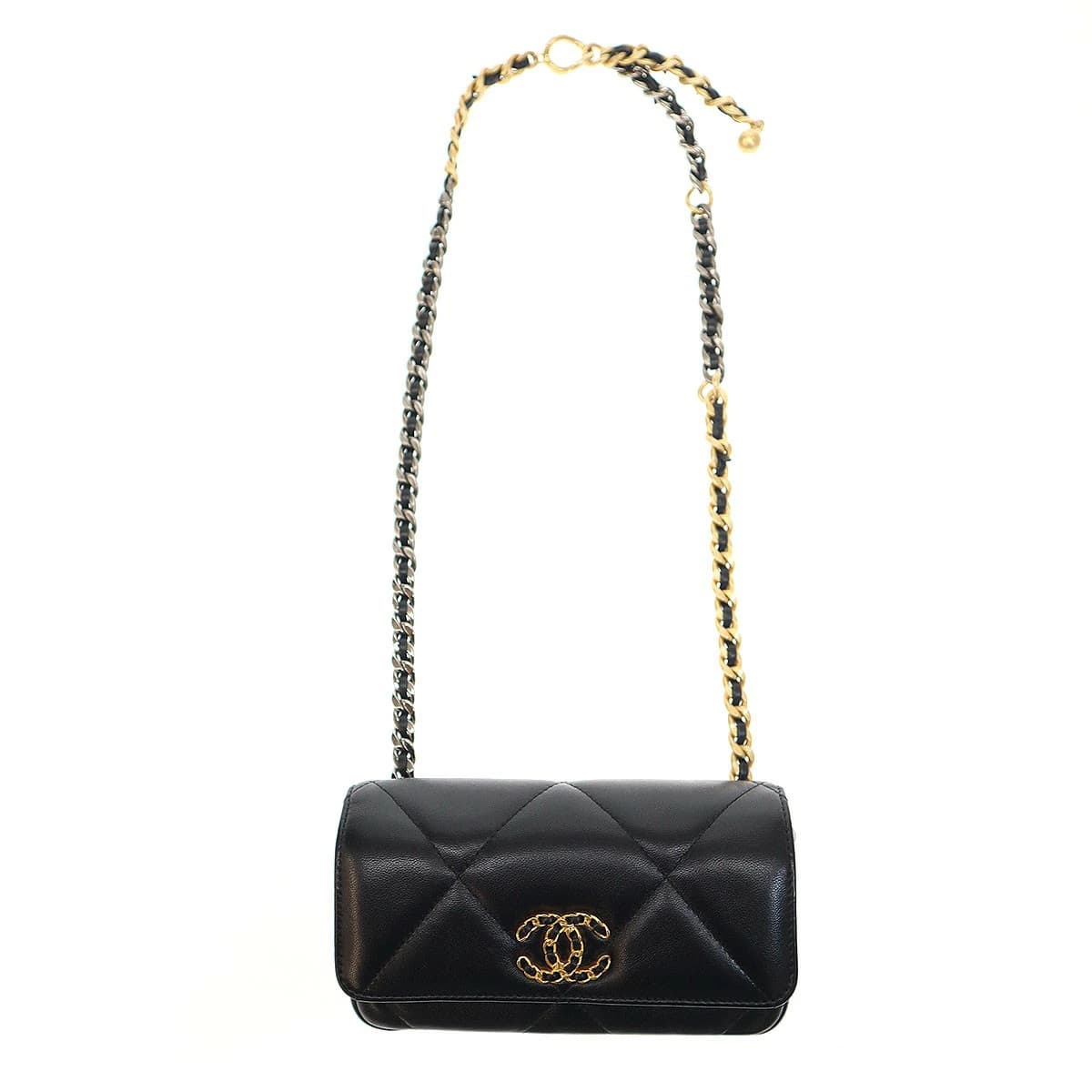 CHANEL シャネル 19 ChainBelt Bag チェーンベルトウエストバッグ