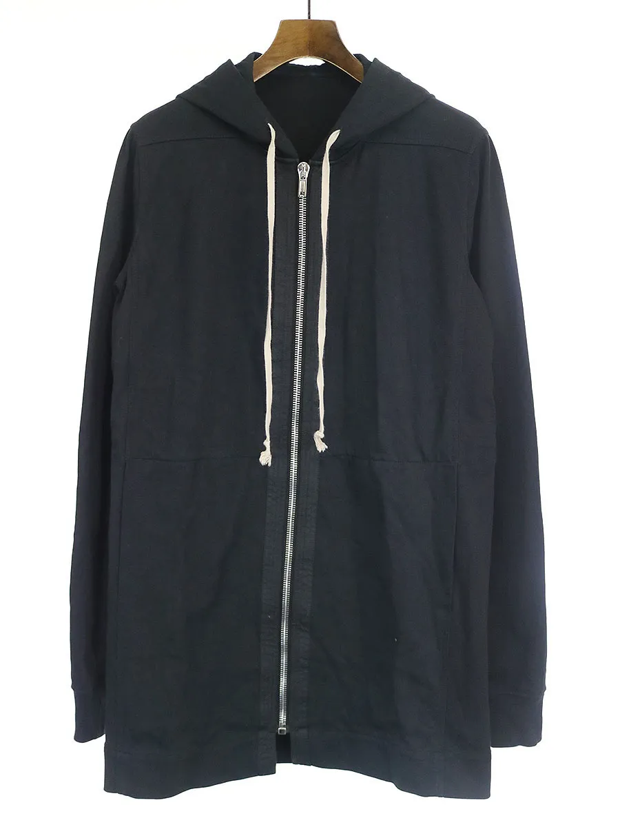 Rick Owens リックオウエンス 17SS ジップアップロングスウェットパーカー