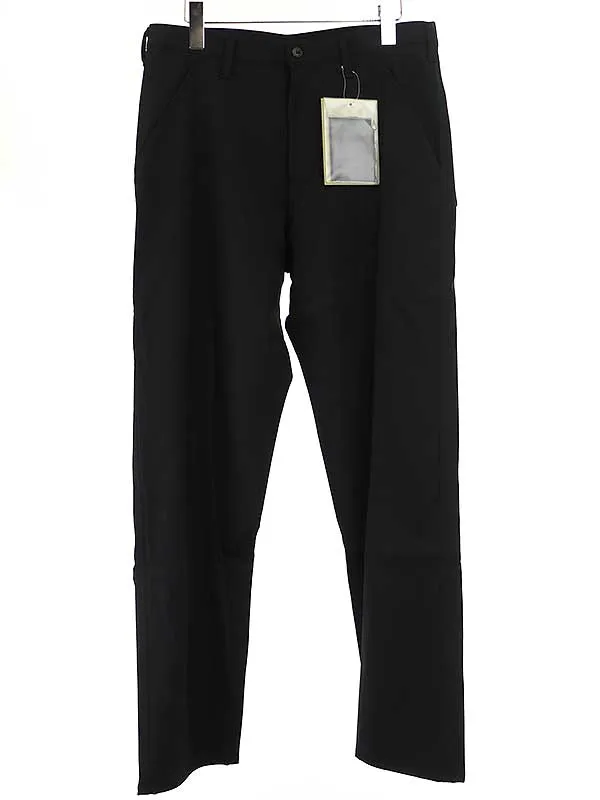 Yohji Yamamoto レギュレーション ヨウジヤマモト 17AW ノータックウールパンツ