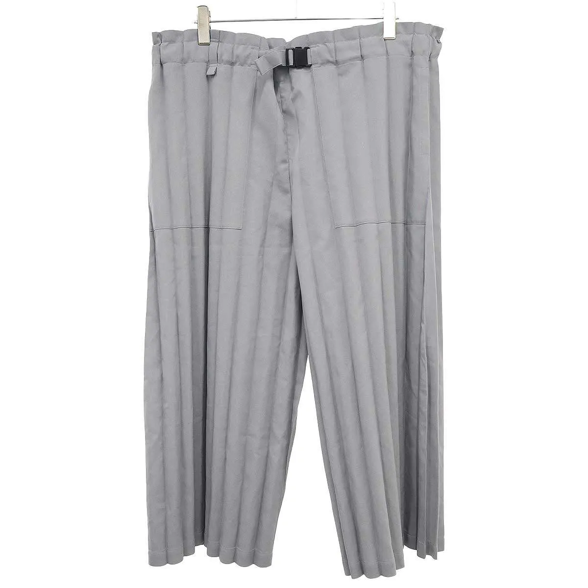 ISSEY MIYAKE ミーイッセイ ミヤケ 25AW ベルテッドプリーツパンツ MI53FF413