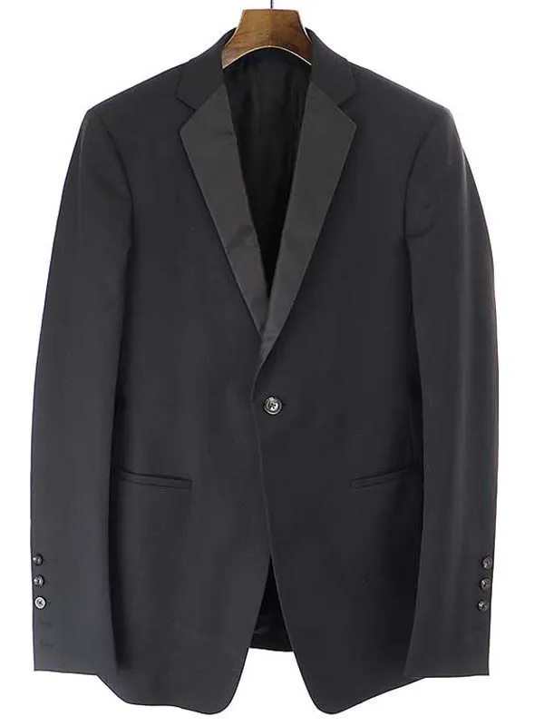 Rick Owens リックオウエンス 18SS サテンラペル切替1Bテーラードジャケット