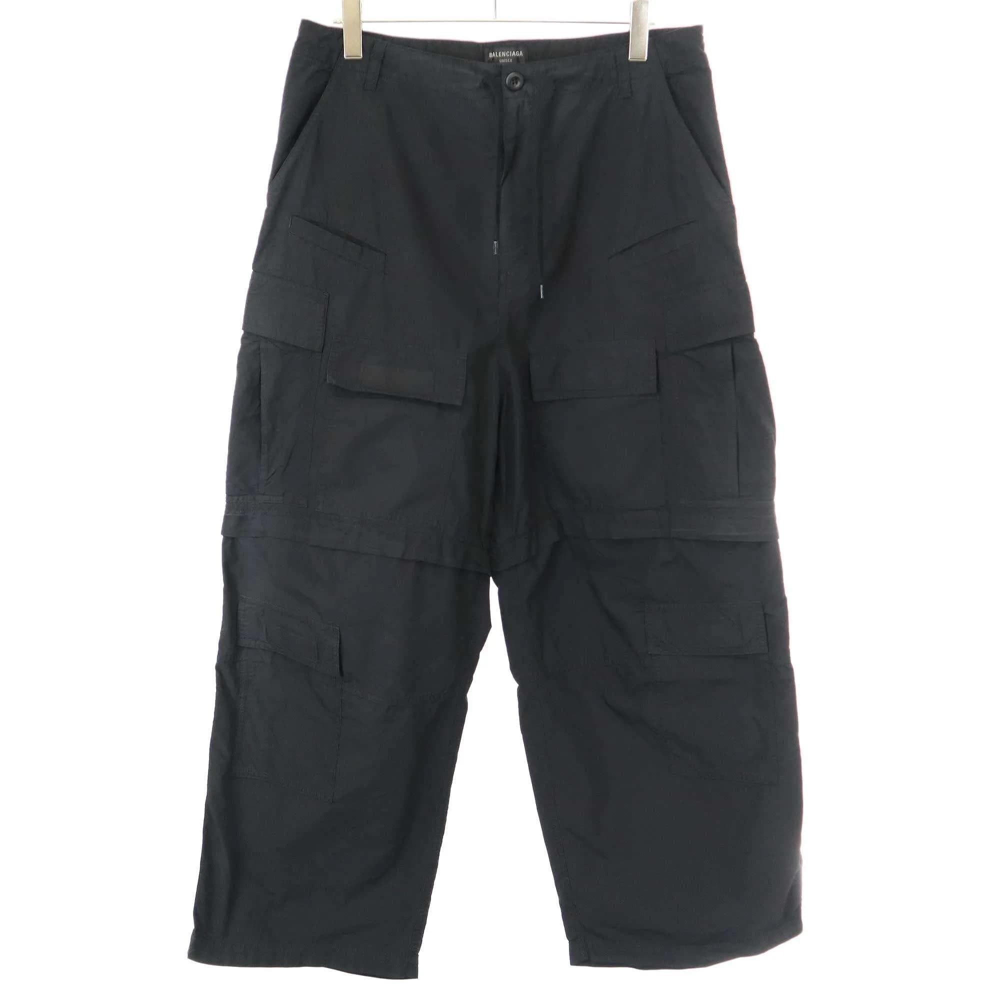 BALENCIAGA バレンシアガ 24AW Cargo Track Pants ラージカーゴパンツ 803458 TQM10