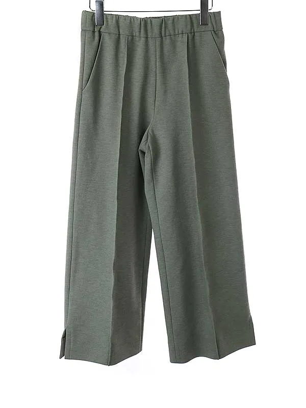 JIL SANDER ジルサンダー 23SS サイドスリット ジャージーストレートパンツ