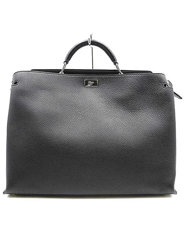 FENDI フェンディ Peekaboo Iconic Essential 2WAY ハンドバッグ
