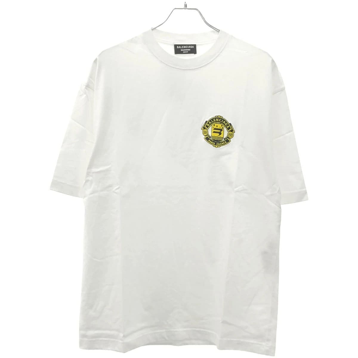 BALENCIAGA バレンシアガ 21AW エンブロイダリーロゴ Tシャツ