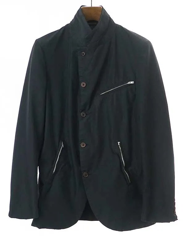 COMME des GARCONS コムデギャルソンオムドゥ 19SS ポリエステル縮絨ジップジャケット