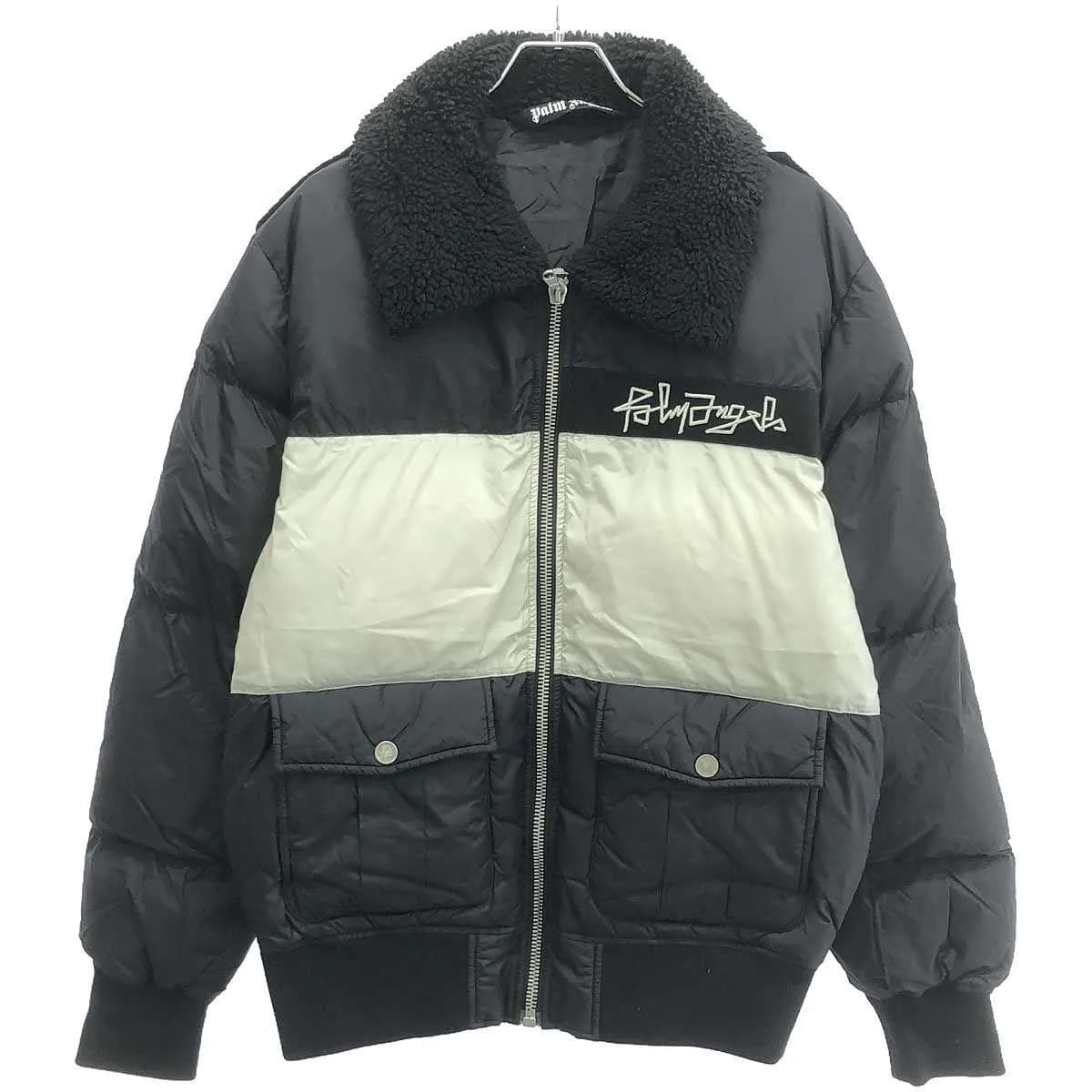 Palm Angels パームエンジェルス 20AW Desert Logo Down Jacket ロゴ刺繍ダウンジャケット PMEH007F20FAB001