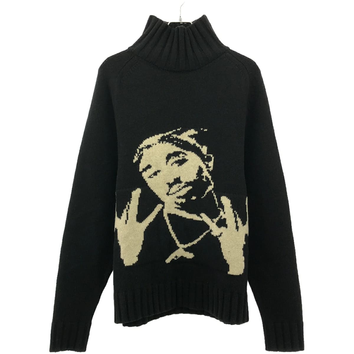 WILLY CHAVARRIA ウィリーチャバリア 21AW KETTLEMAN SWEATER ハイネックニットセーター