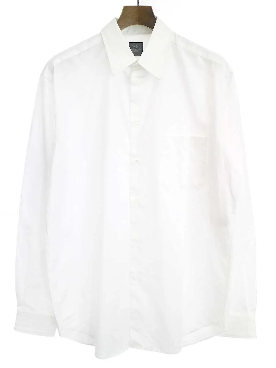 Yohji Yamamoto ヨウジヤマモト コスチュームドオム 20AW コットンブロードレギュラーカラーシャツ