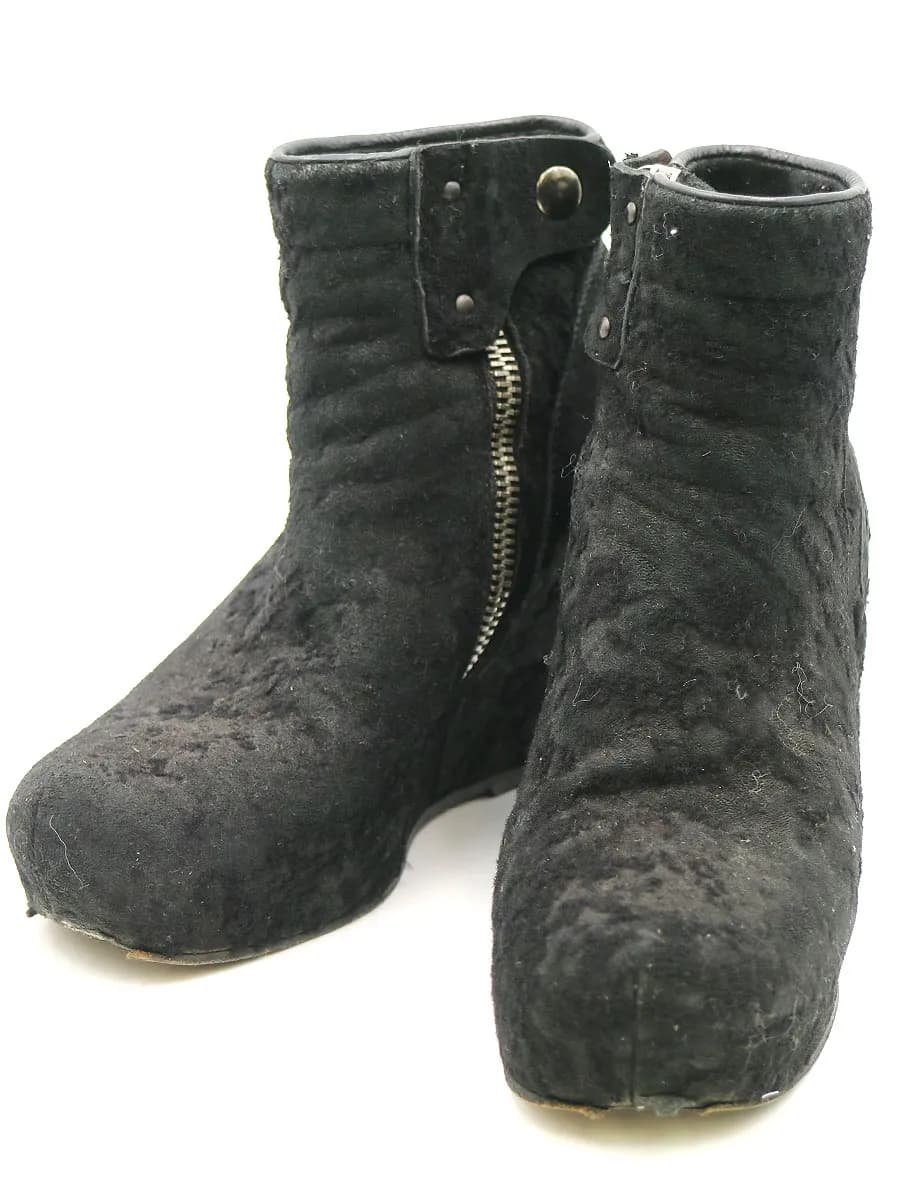 Rick Owens リックオウエンス サイドジップヒールブーツ