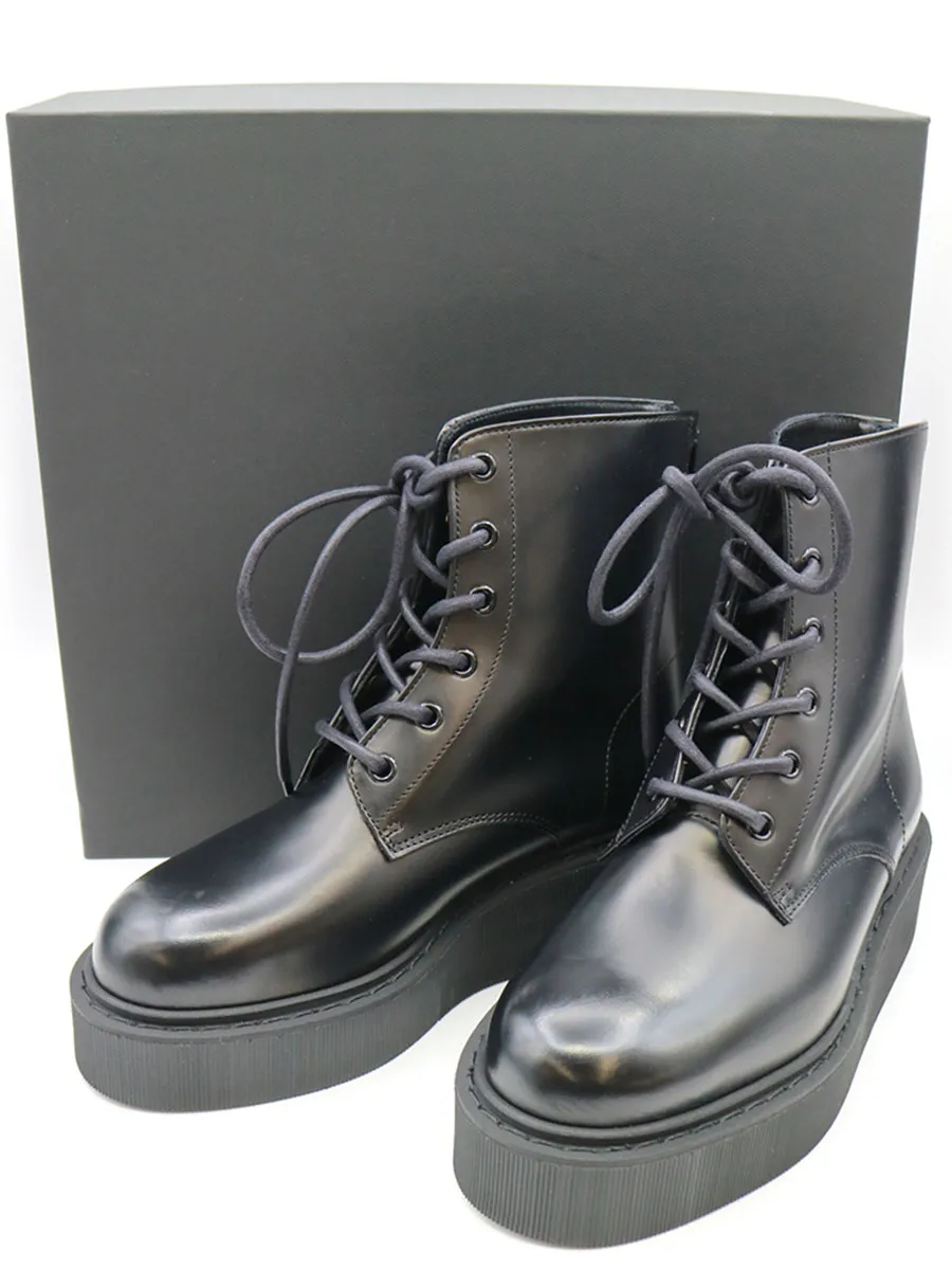 THE RERACS ザ リラクス 19AW DM BOOTS バックジップ厚底ブーツ