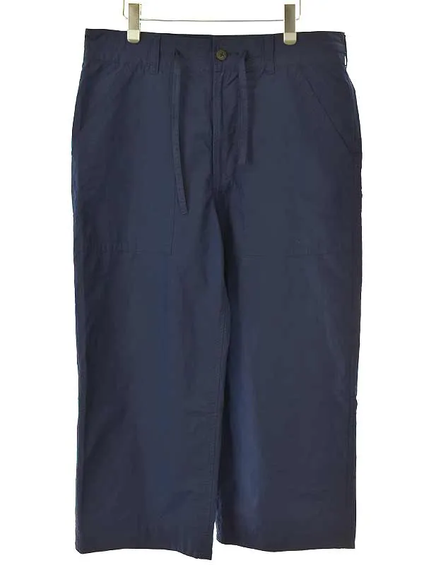 Porter Classic ポータークラシック WEATHER WIDE PANTS ポリエステルナイロンワイドウェザーパンツ