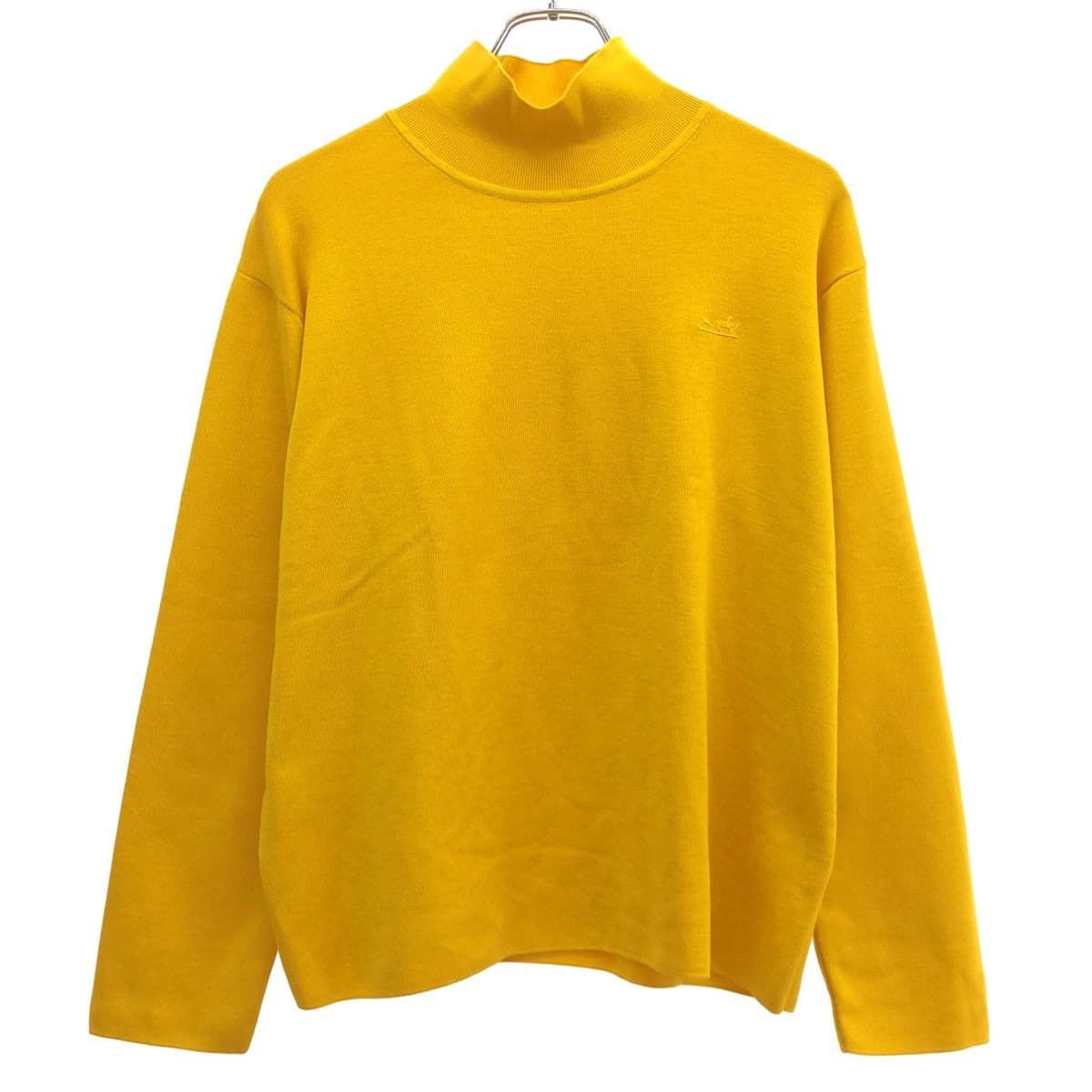 HERMES エルメス 20AW ワンポイントロゴ カシミヤシルクタートルネックニットセーター