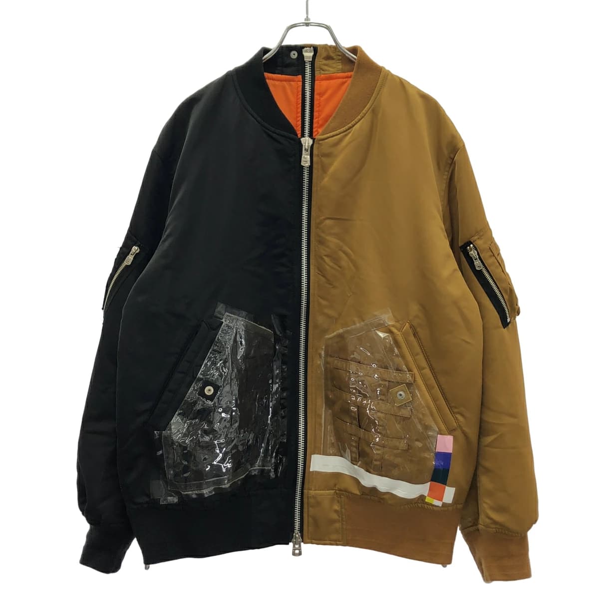 TAKAHIROMIYASHITA The SoloIst. タカヒロミヤシタザソロイスト 22SS oversized two-tone flight jacket オーバーサイズツートーンフライトジャケット sj.0009SS22