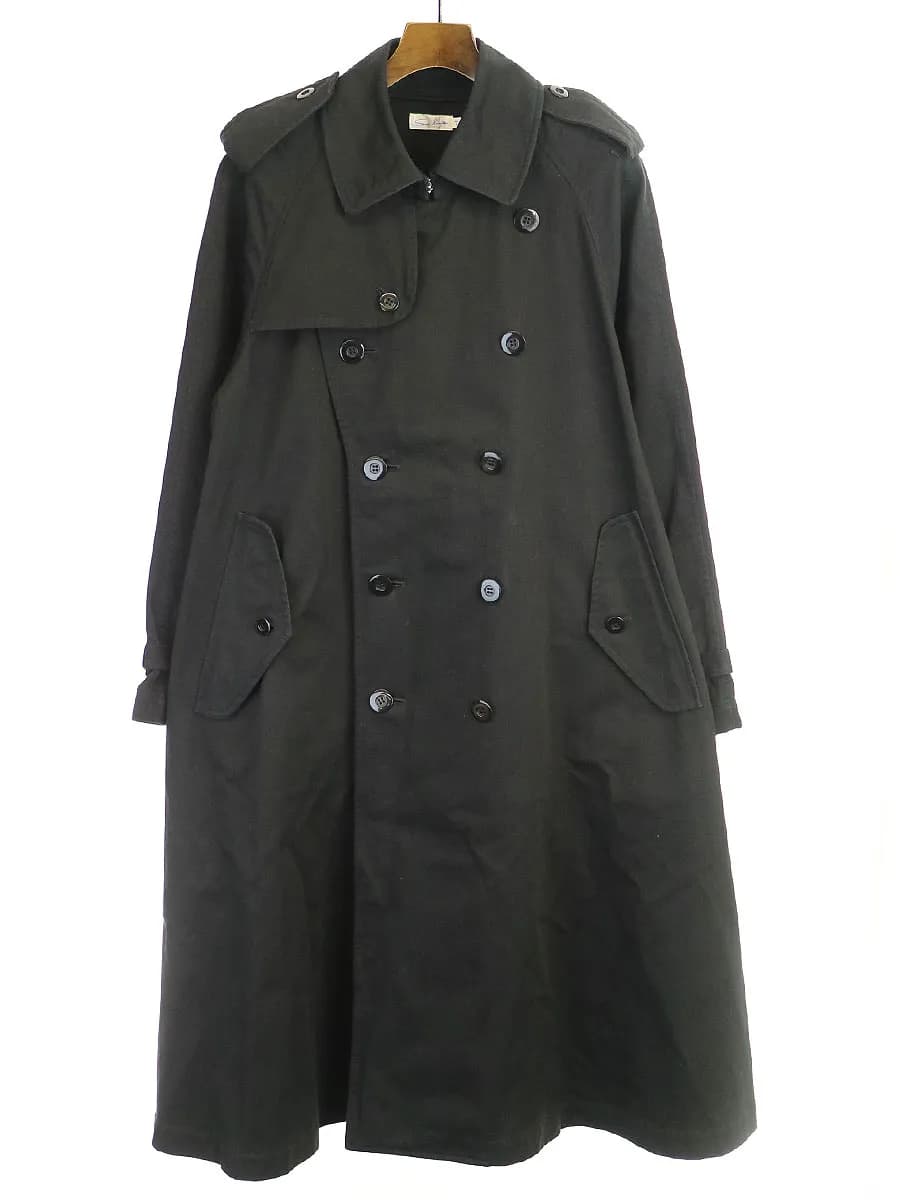 Sans limite サンリミット 18AW chino trench オーバーサイズチノトレンチコート