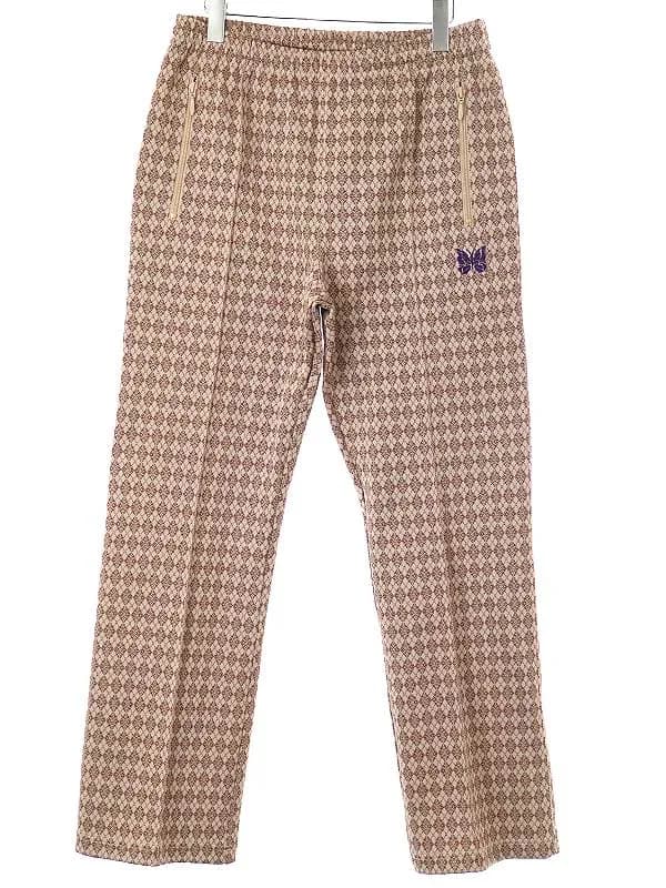 NEEDLES ニードルズ 21AW POLY JQ. ARGYLE ジャガードトラックパンツ