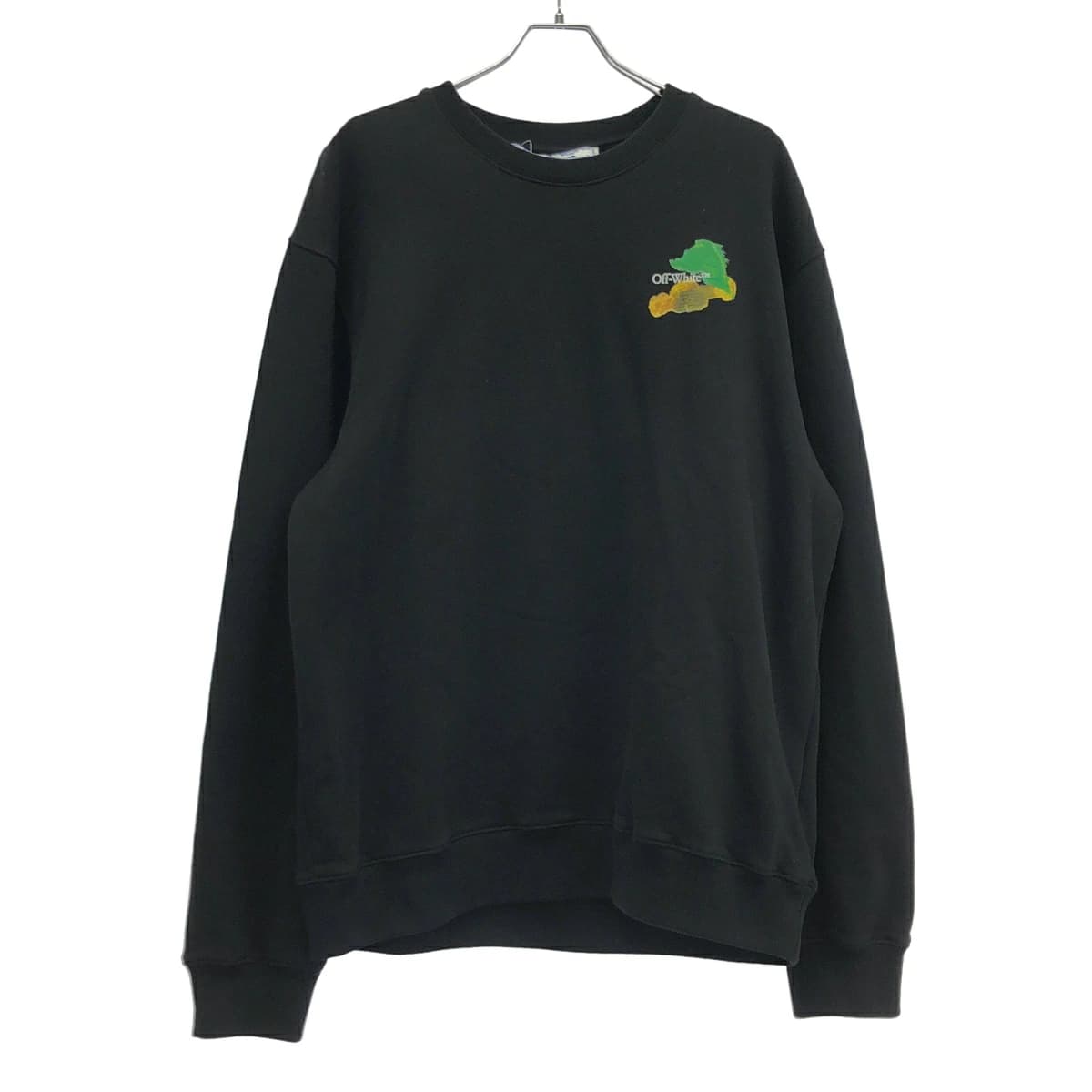 OFF-WHITE オフホワイト 23SS ブラッシュアローペイント スウェットトレーナー OMBA057S23FLE001