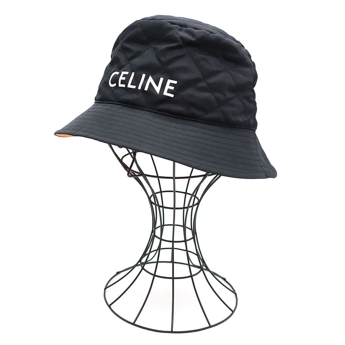 CELINE セリーヌ Bucket Hat In Nylon Twill ナイロンツイルロゴバケットハット
