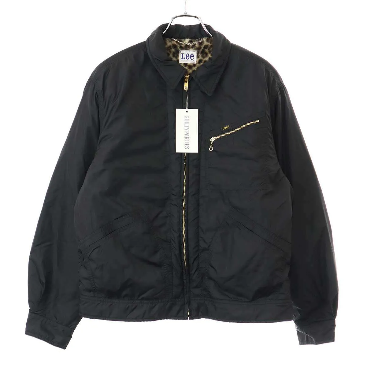 WACKO MARIA ワコマリア×リー 24AW 91-B JACKET 裏地レオパードナイロンジャケット 24FW-WMO-LE01