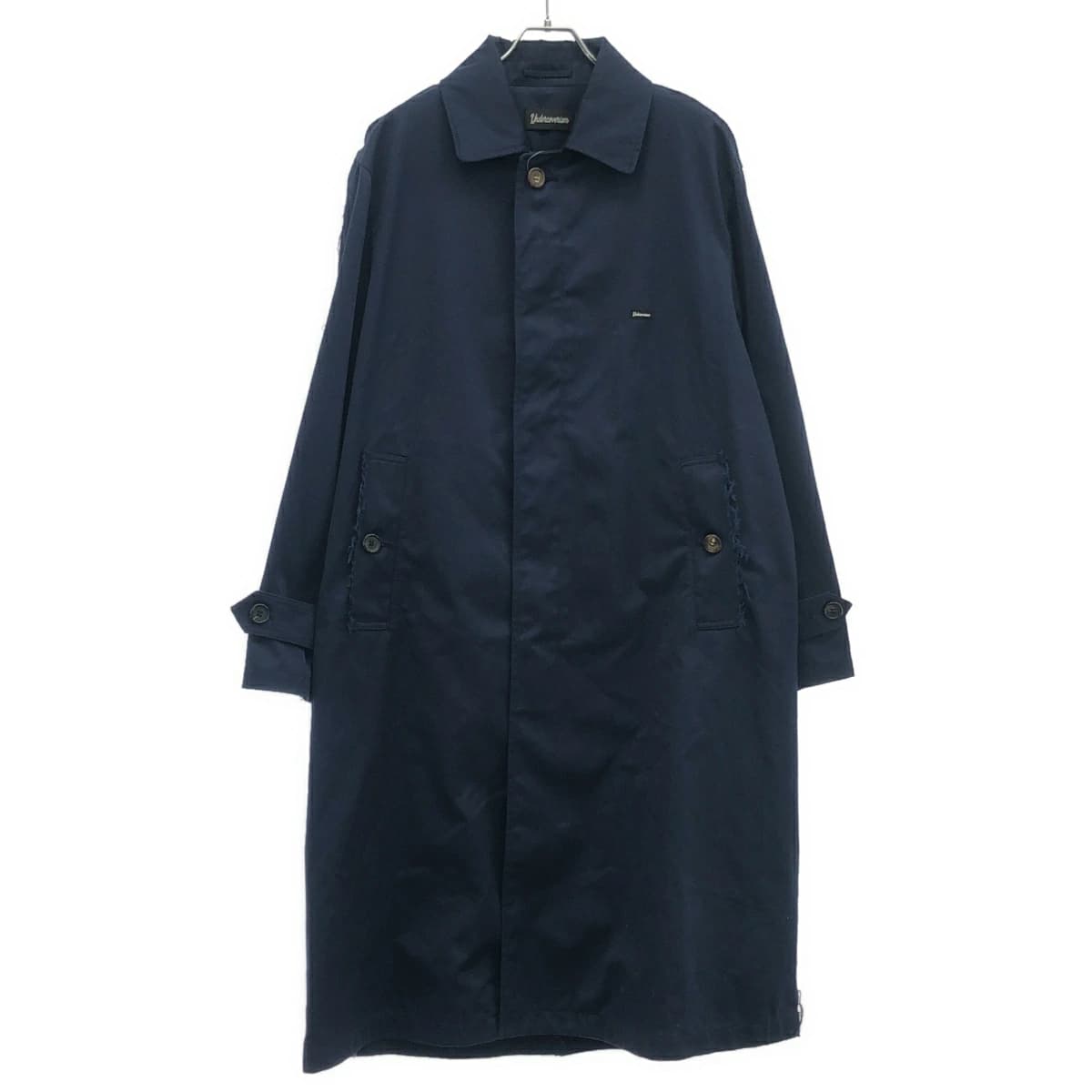 UNDERCOVER アンダーカバイズム アンダーカバー 22SS Pe/C ツイル後ハギ ステンカラーコート