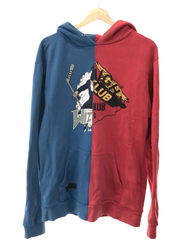 OFF-WHITE オフホワイト ミッドナイトスタジオ 16AW ドッキング スウェットパーカー