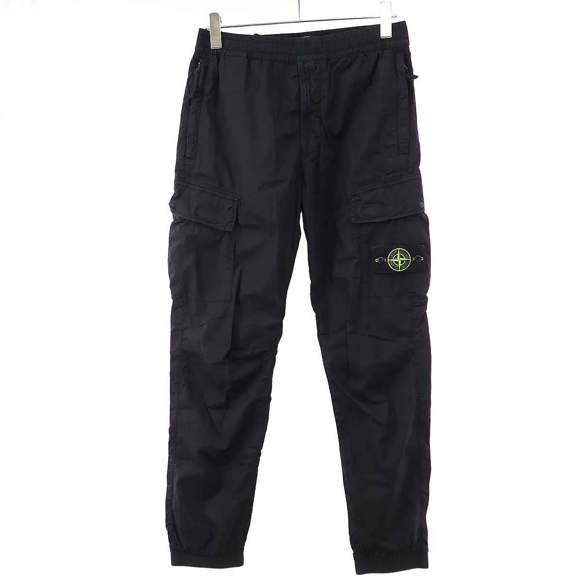 STONE ISLAND ストーンアイランド ガーメントダイコットンストレッチシャーリングテーパードカーゴパンツ 741531303