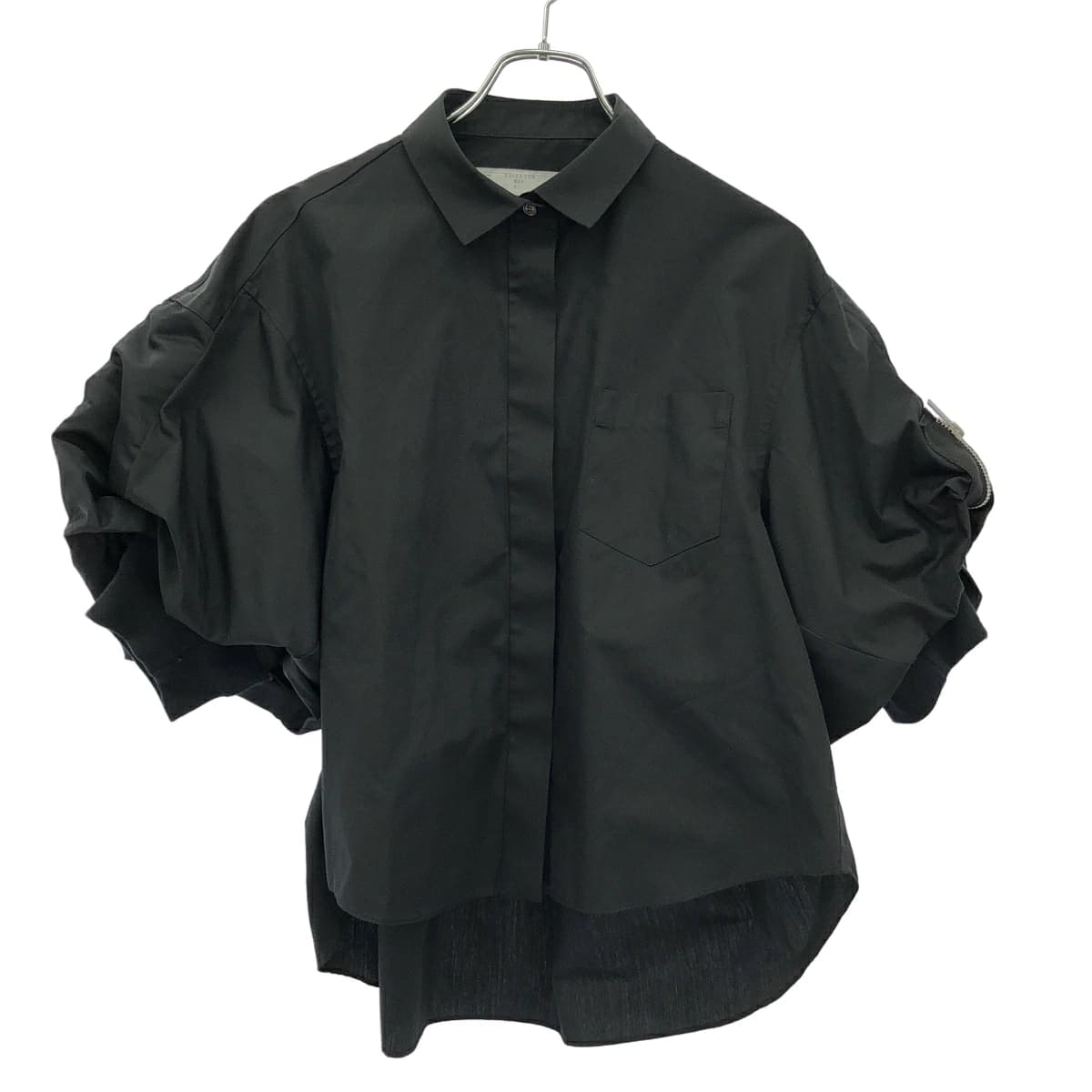 sacai サカイ 22SS Docking Puff Sleeves blouse ドッキングパフスリーブブラウス
