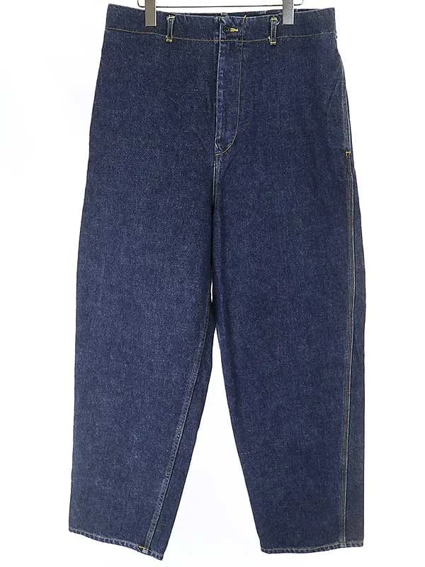 Yohji Yamamoto ヨウジヤマモト プールオム 1992AW ワイドデニムパンツ