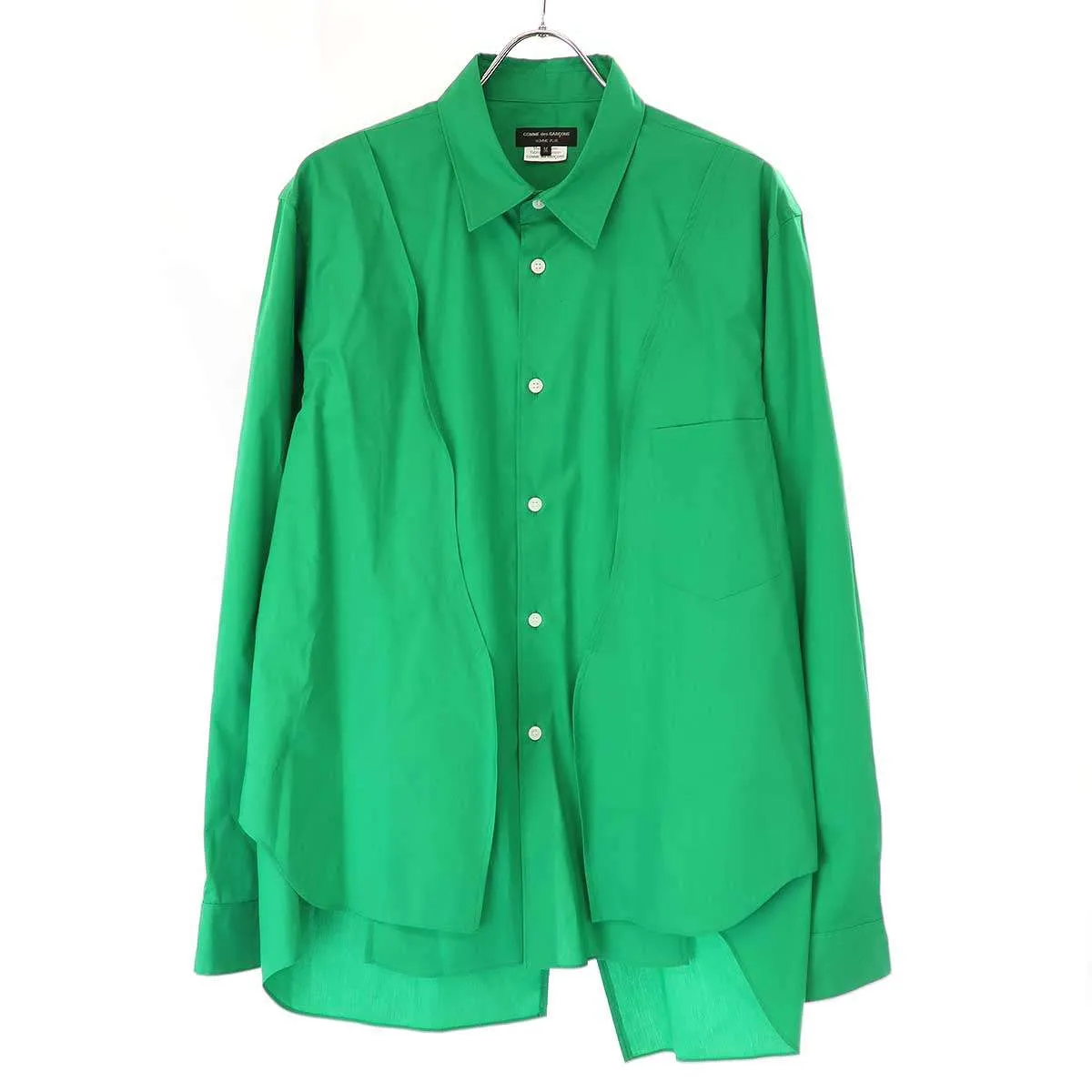 COMME des GARCONS コム デギャルソンオムプリュス 24SS レイヤードデザインロングスリーブシャツ