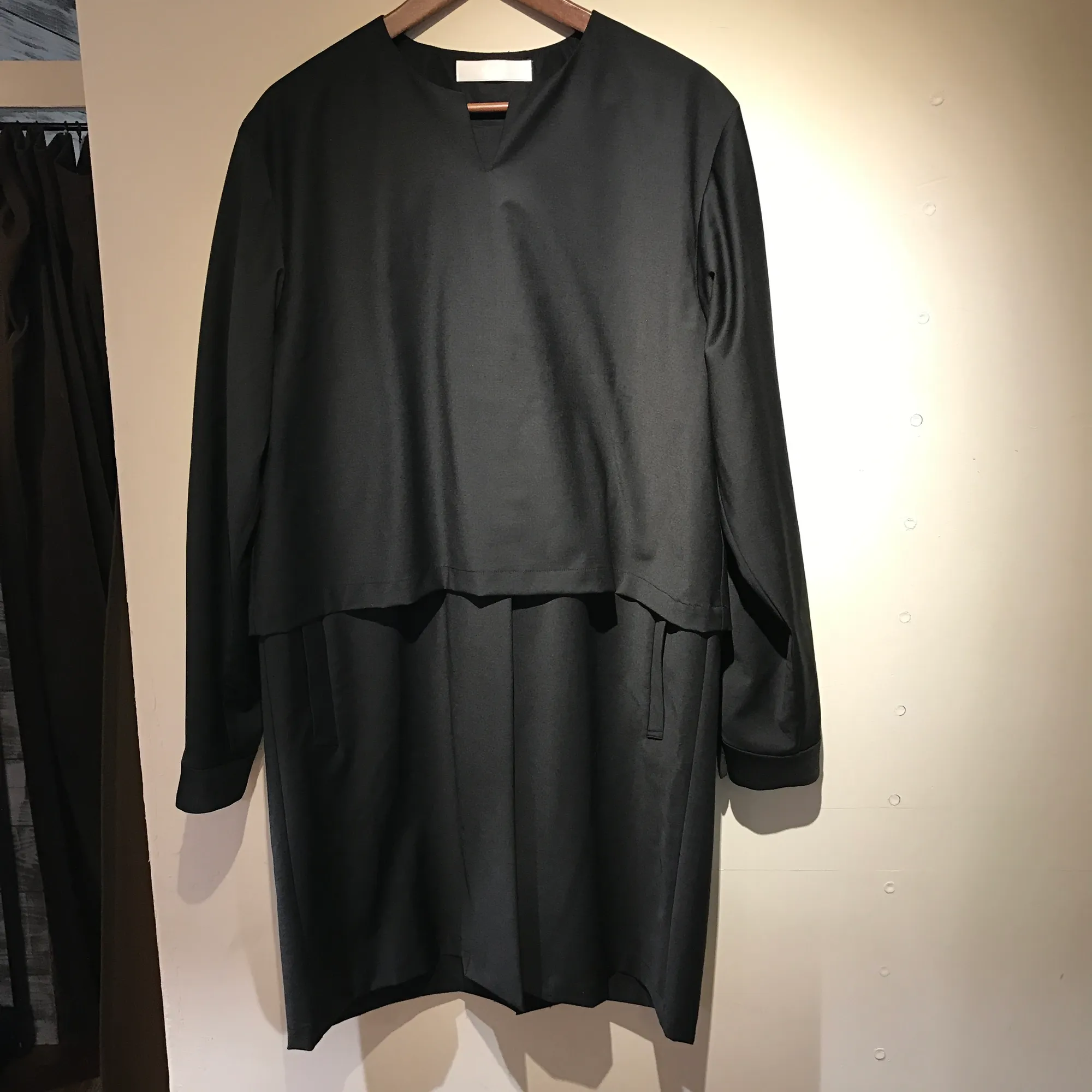 ETHOSENS ETHOSENS 16AW レイヤードロングプルオーバー