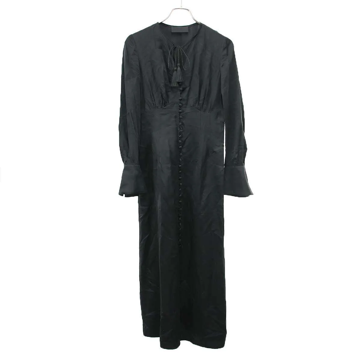 Mame Kurogouchi マメ クロゴウチ Basic Silk Multi Buttoned Dress シルクワンピース MK01-DR00403