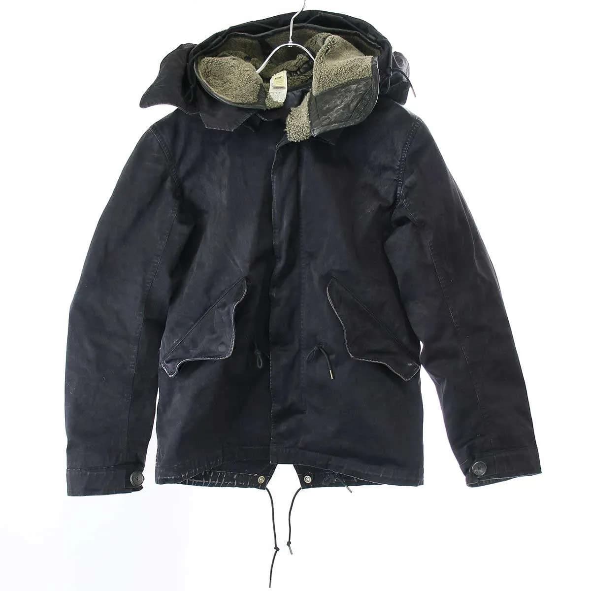 Ten-c テンシー Short Parka&Down Liner&Shearling Hood ダウンライナー ムートンフード 付き ショートパーカー ジャケット