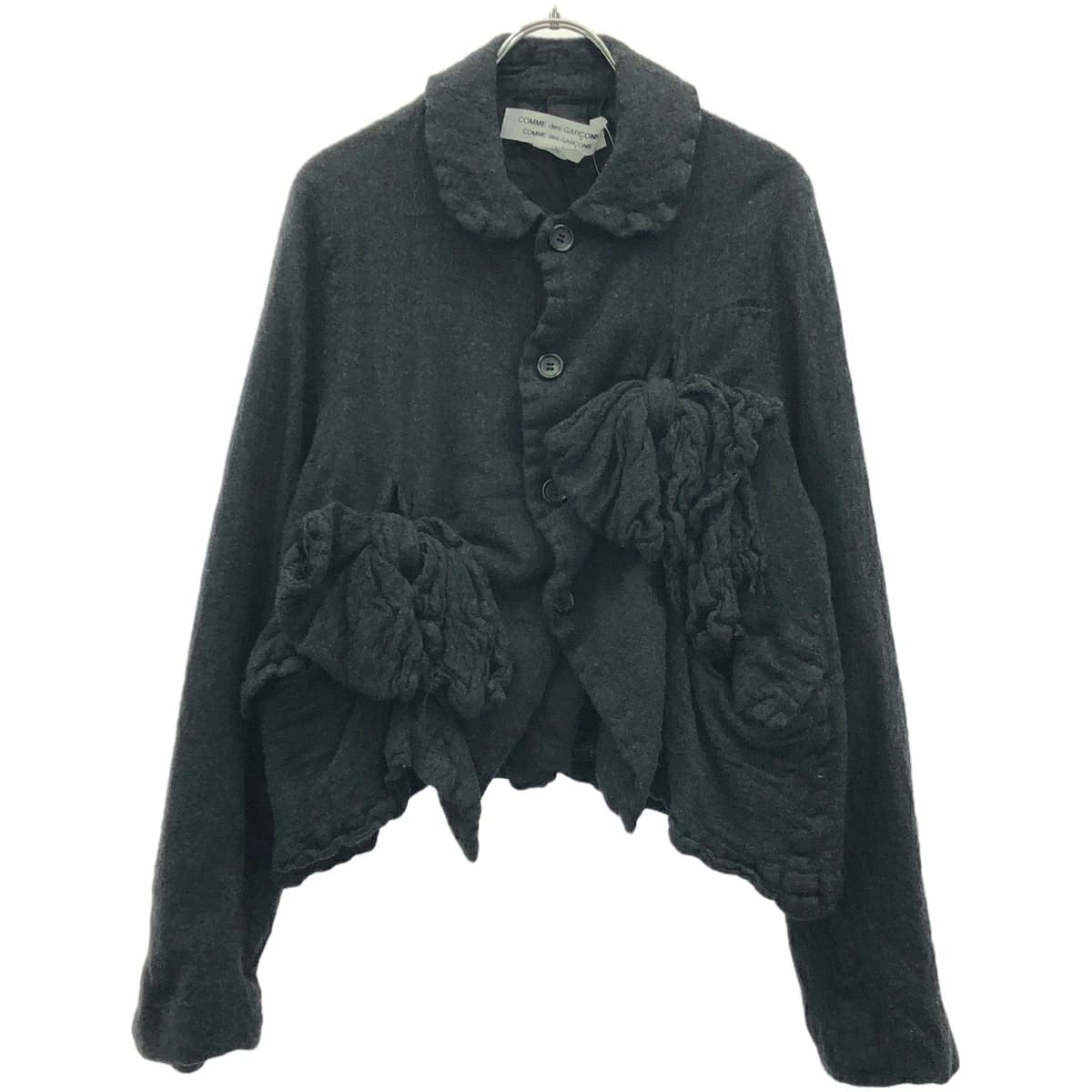 COMME des GARCONS コムデギャルソンコムデギャルソン SAMPLE/21AW リボンデザインウールジャケット
