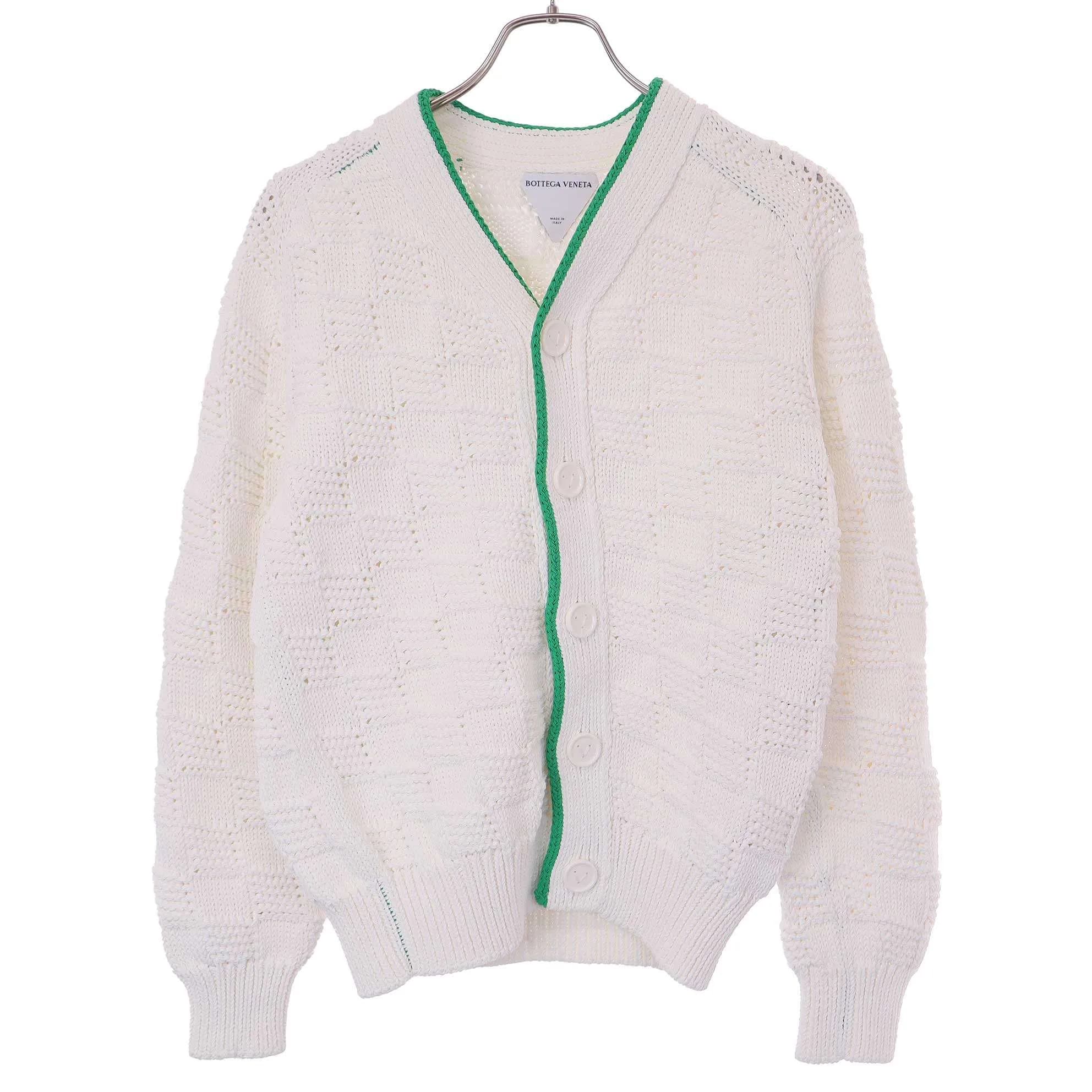 BOTTEGA VENETA ボッテガヴェネタ 22SS インテルシアトニットカーディガン 701920 V1WX0