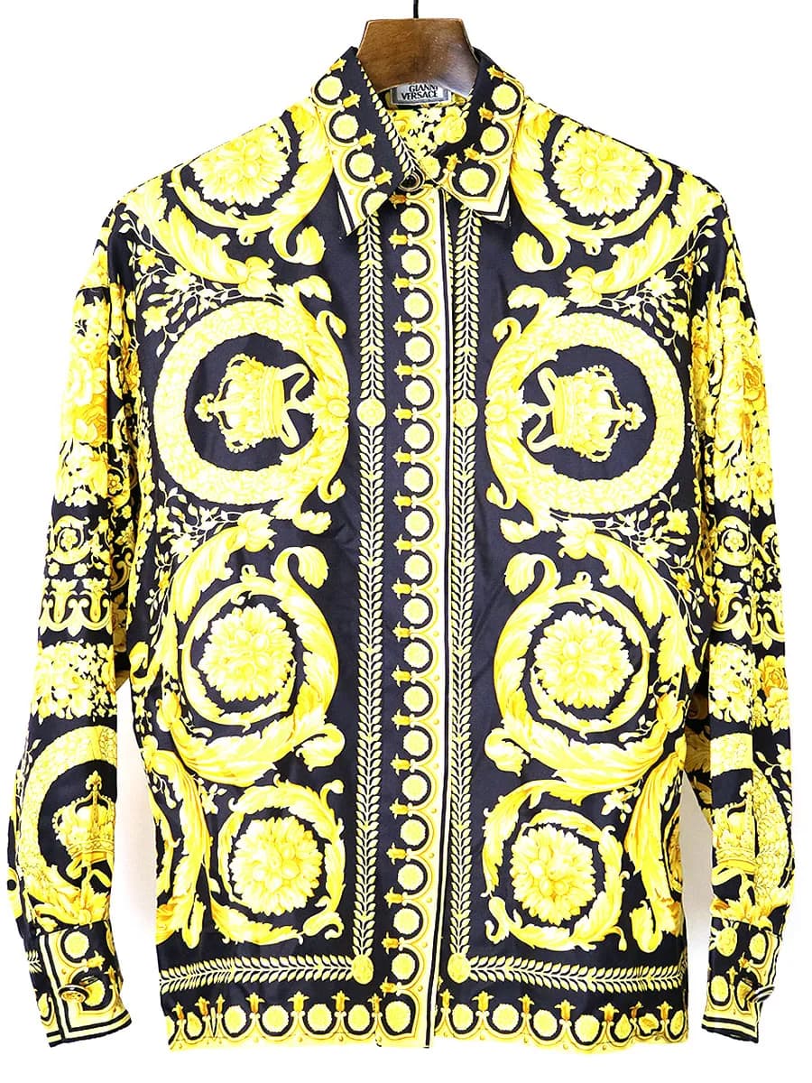 VERSACE ジャンニ ヴェルサーチ バロックシルクシャツ