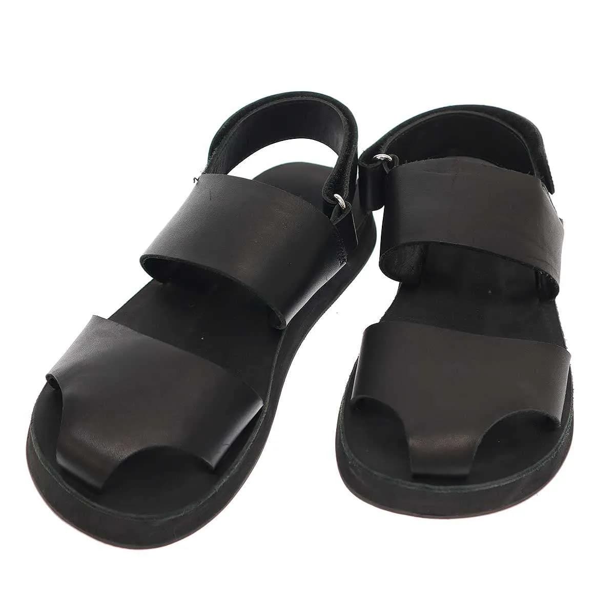 Yohji Yamamoto ヨウジヤマモト プールオム 24SS OIL SMOOTH LEATHER STRAP SANDAL レザーサンダル