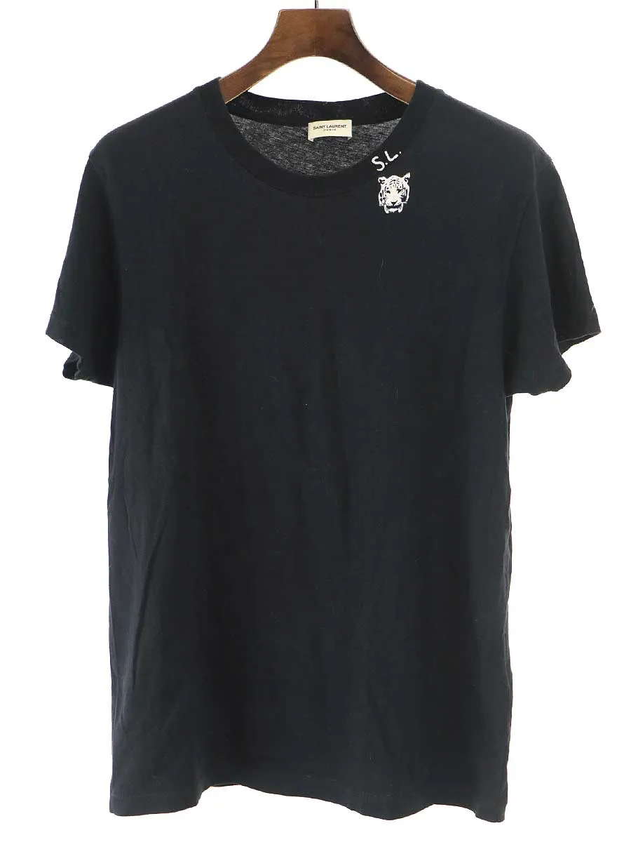 SAINT LAURENT サンローラン パリ 16SS SL タイガープリントTシャツ
