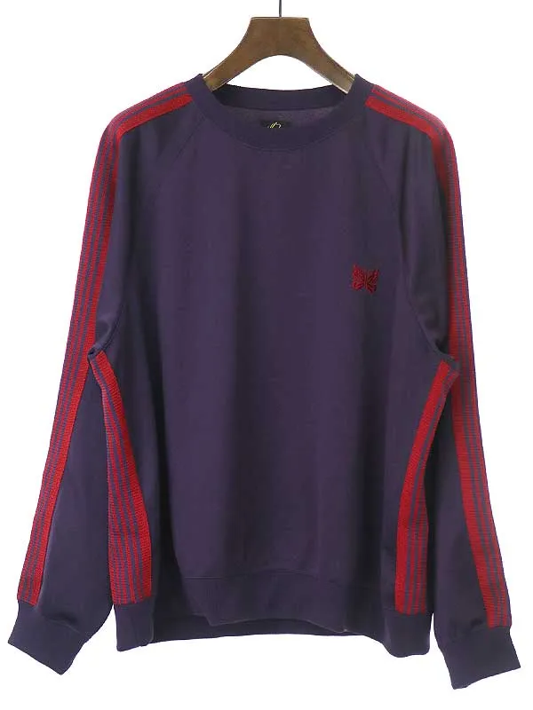 NEEDLES ニードルス 22AW Track Crew Neck Shirt Poly Smooth トラッククルーネックカットソー