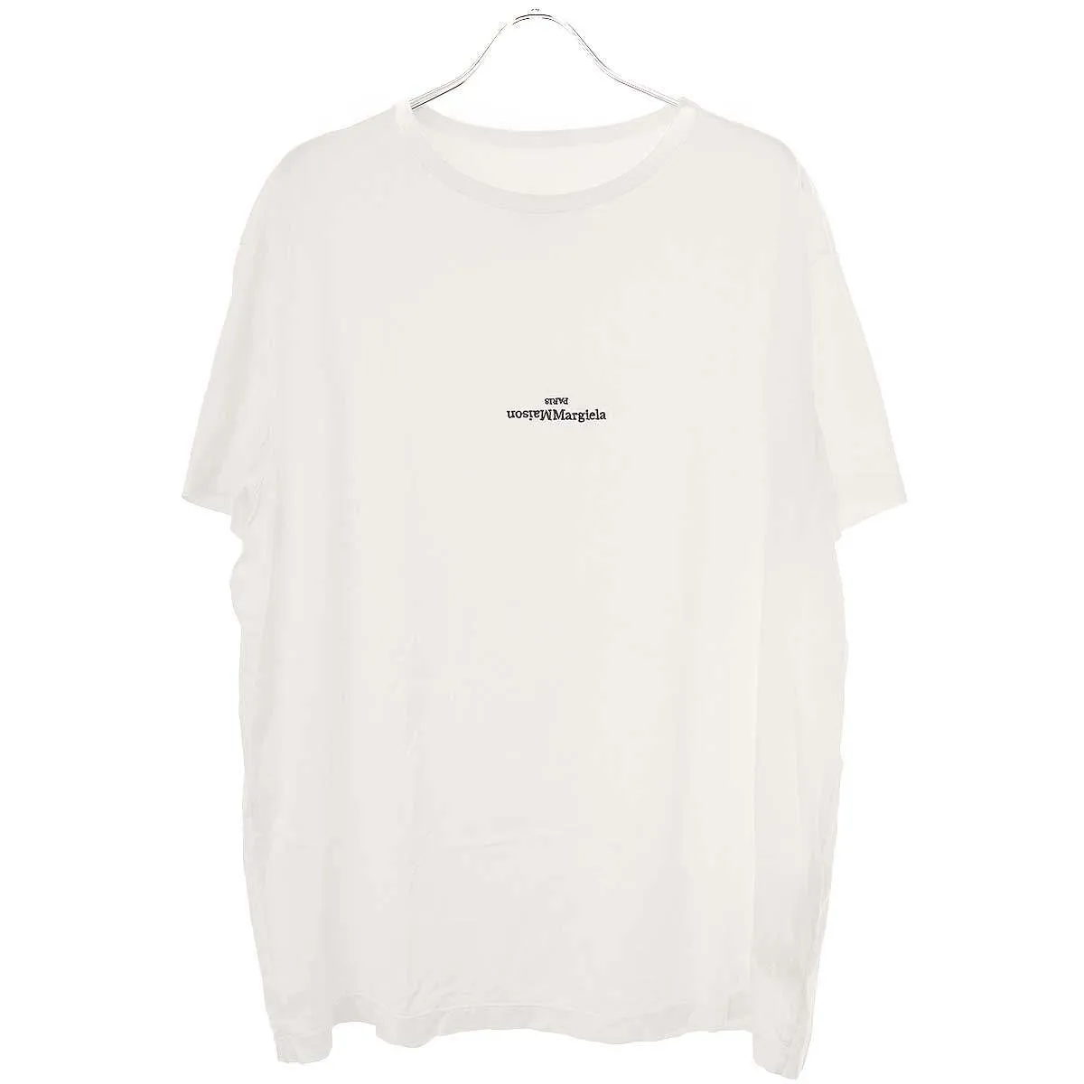 Maison Margiela メゾン マルジェラ 20AW ロゴ刺繍クルーネックTシャツ