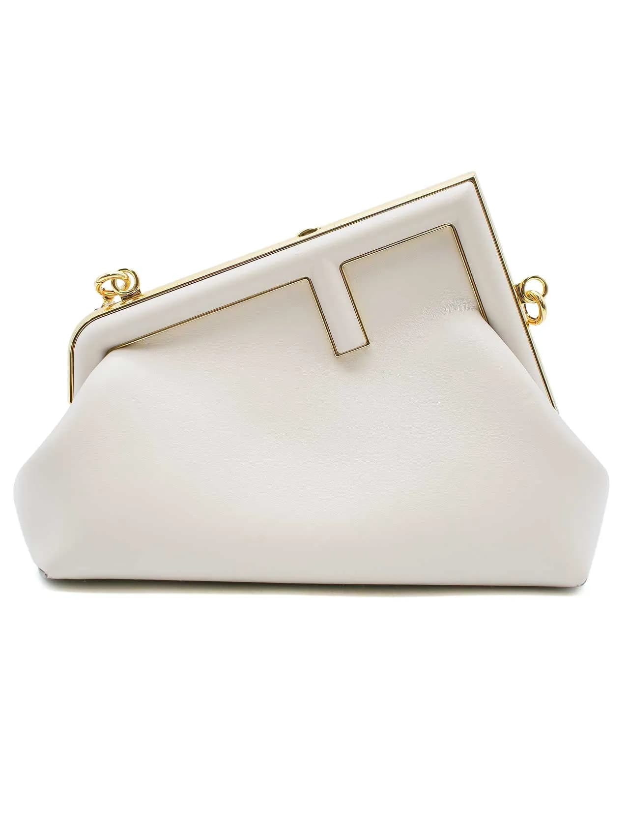 FENDI フェンディ ファースト スモール レザーショルダーバッグ