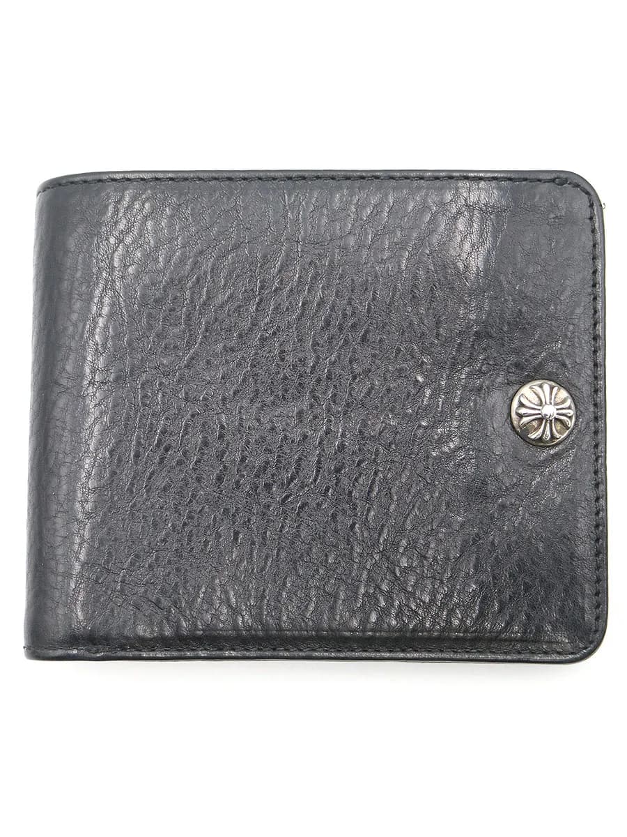 CHROME HEARTS クロムハーツ 1スナップクロスボタンウォレット
