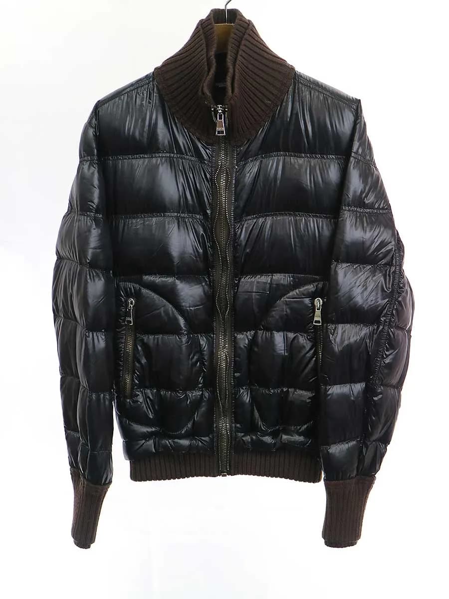 DOLCE&GABBANA ドルチェ&ガッバーナ 08AW 中綿入りダブルジップブルゾン