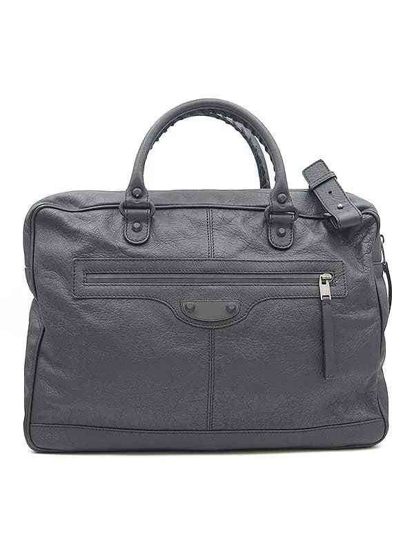 BALENCIAGA バレンシアガ 16SS 2WAYレザーブリーフショルダーバッグ