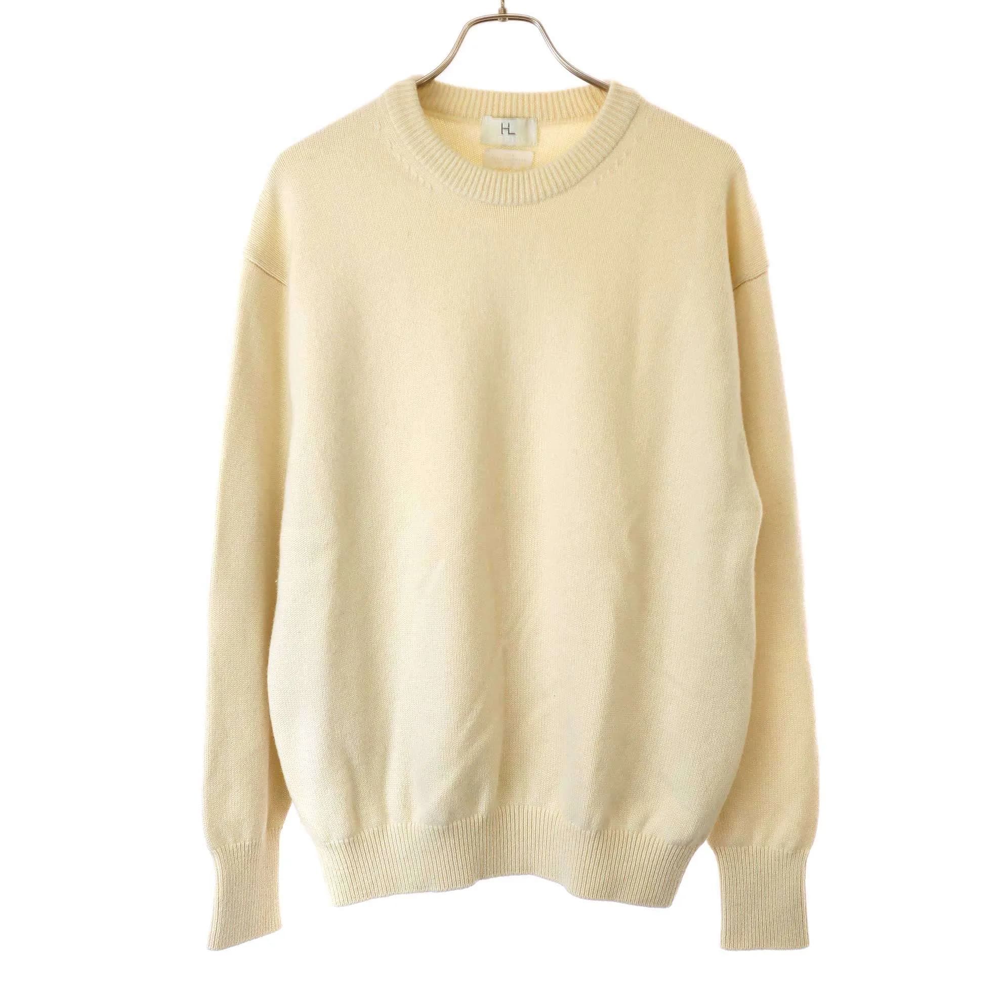 HERILL ヘリル 22AW Babycash Pullover ベビーキャッシュプルオーバーニットセーター