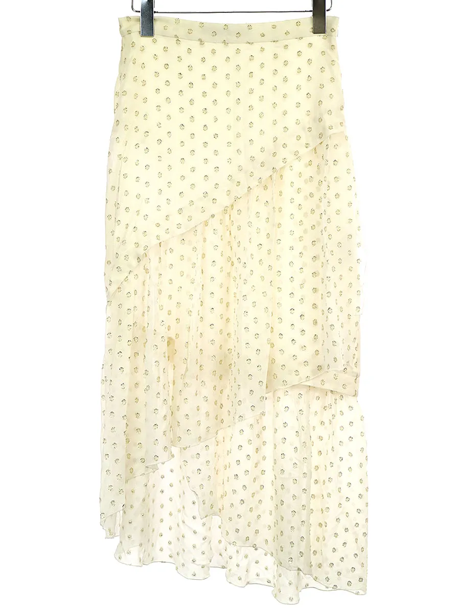 Stella McCartney ステラ マッカートニー 15SS LOOK6 ドットティアードシルクスカート