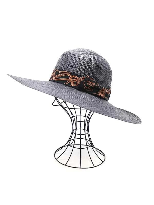 HERMES エルメス グラントゥラララ シルクリボン付き ストローハット
