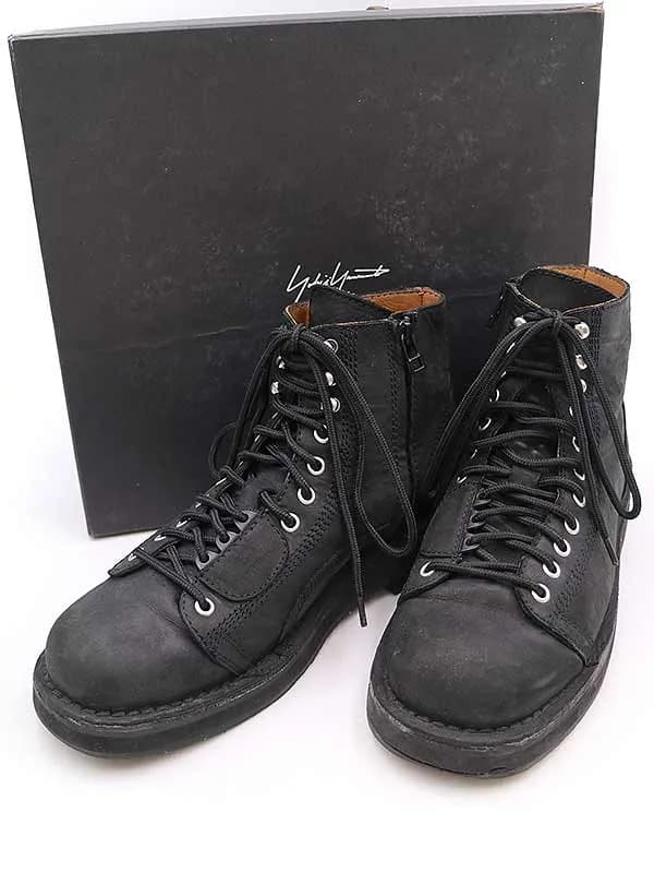 Yohji Yamamoto レギュレーションヨウジヤマモトメン 17AW サイドジップレザーブーツ