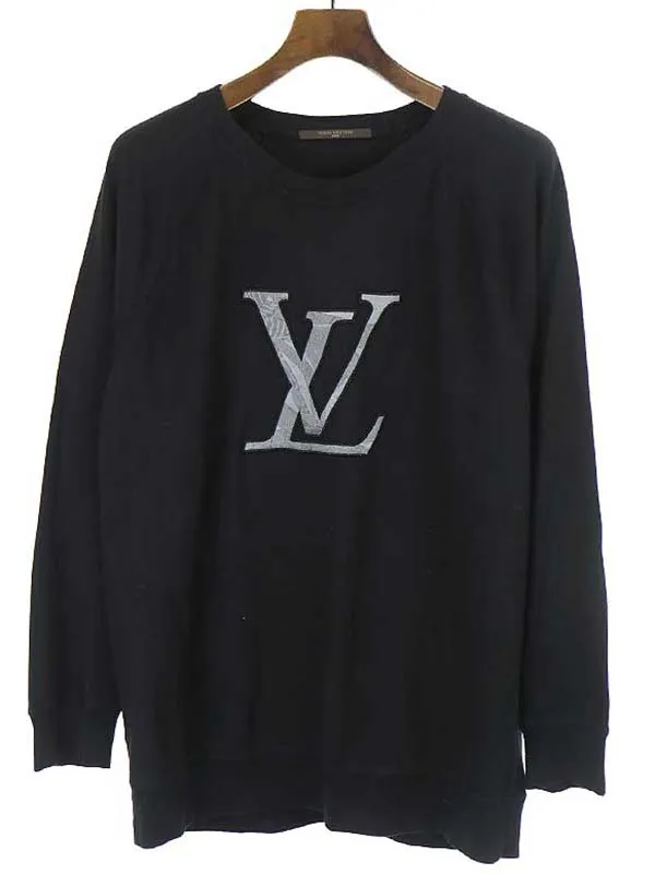 LOUIS VUITTON ルイヴィトン 08AW ラグランスリーブロゴスウェット
