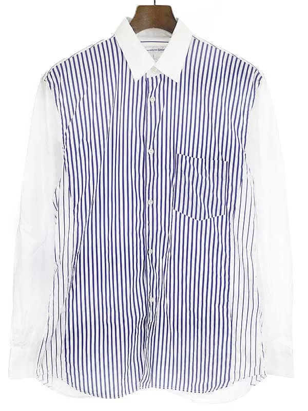 COMME des GARCONS コムデギャルソン シャツ コットンブロードストライプシャツ